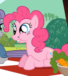 Size: 825x915 | Tagged: safe, screencap, pinkie pie, earth pony, pony, maud pie (episode), smiling, solo