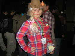 Size: 2592x1944 | Tagged: safe, applejack, human, cosplay, irl, irl human, photo