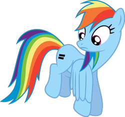 Size: 9679x9068 | Tagged: safe, artist:illumnious, derpibooru import, rainbow dash, pegasus, pony, the cutie map, absurd resolution, equal cutie mark, flying, simple background, solo, transparent background, vector