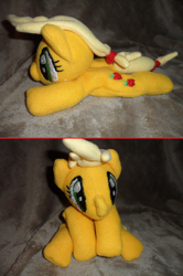 Size: 900x1354 | Tagged: safe, artist:crackle486, applejack, irl, photo, plushie