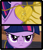 Size: 1039x1201 | Tagged: safe, derpibooru import, discord, twilight sparkle, twilight sparkle (alicorn), alicorn, pony, three's a crowd, discord's pendant, exploitable meme, female, mare, meme, pendant, twilight scepter