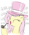 Size: 1069x1312 | Tagged: safe, artist:king-kakapo, fluttershy, pegasus, pony, /mlp/, hat, laughing, pipe, top hat