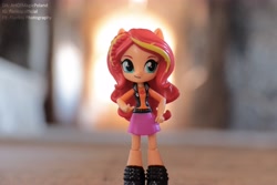 Size: 6000x4000 | Tagged: safe, artist:artofmagicpoland, sunset shimmer, equestria girls, equestria girls series, clothes, doll, equestria girls minis, skirt, solo, toy