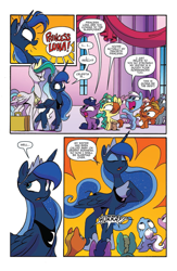 Size: 1041x1600 | Tagged: safe, artist:jay fosgitt, idw, princess celestia, princess luna, alicorn, pony, spoiler:comic