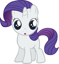 Size: 3692x4039 | Tagged: safe, artist:riokenng3, rarity, sweetie belle, pony, unicorn, magic duel, absurd resolution, disguise, filly, raritie belle, simple background, solo, surprised, transparent background, vector