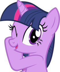 Size: 5774x6895 | Tagged: safe, artist:draco-runan, derpibooru import, twilight sparkle, unicorn twilight, pony, unicorn, three's a crowd, absurd resolution, simple background, solo, spoiler alert, transparent background, vector, wink