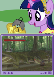 Size: 561x800 | Tagged: safe, derpibooru import, twilight sparkle, twilight sparkle (alicorn), alicorn, pony, exploitable meme, female, jurassic park, mare, meme, obligatory pony, tv meme