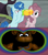 Size: 1920x2160 | Tagged: safe, party favor, pinkie pie, earth pony, pony, the cutie map, balloon binoculars, balloon vision, exploitable meme, five nights at freddy's, freddy fazbear, meme