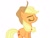 Size: 1024x768 | Tagged: safe, artist:prismaticstars, applejack, earth pony, pony, nose wrinkle, sassy, scrunchy face, solo