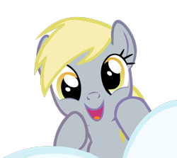 Size: 946x845 | Tagged: safe, edit, derpy hooves, pegasus, pony, cute, derpabetes, female, solo