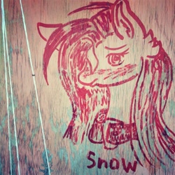 Size: 2047x2047 | Tagged: safe, artist:snow, fluttershy, pegasus, pony, female, mare, solo