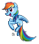 Size: 589x677 | Tagged: safe, artist:flamethegamer, derpibooru import, rainbow dash, pegasus, pony, simple background, solo, transparent background