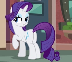 Size: 555x480 | Tagged: safe, screencap, rarity, pony, unicorn, the gift of the maud pie, cropped, female, mare, plot