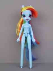 Size: 480x640 | Tagged: safe, artist:toyboxphilosopher, derpibooru import, rainbow dash, equestria girls, breasts, doll, featureless breasts, irl, nudity, photo, toy