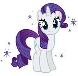 Size: 4016x3920 | Tagged: safe, artist:meganlovesangrybirds, rarity, pony, unicorn, c:, cute, glow, looking at you, raribetes, simple background, smiling, solo, sparkles, transparent background, vector