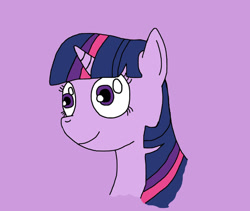 Size: 973x821 | Tagged: safe, artist:doctorspectrum, derpibooru import, twilight sparkle, pony, unicorn, female, mare, multicolored mane, purple coat, solo