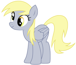 Size: 5000x4280 | Tagged: safe, artist:kooner-cz, derpy hooves, pegasus, pony, absurd resolution, female, mare, simple background, smiling, solo, transparent background, vector