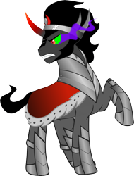 Size: 10000x13125 | Tagged: safe, artist:legat-bf, derpibooru import, king sombra, pony, unicorn, absurd resolution, armor, simple background, sombra eyes, transparent background, vector