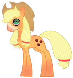 Size: 3060x3274 | Tagged: safe, artist:riisusparkle, applejack, earth pony, pony, simple background, solo, transparent background