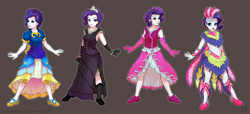 Size: 2200x1000 | Tagged: safe, artist:kp-shadowsquirrel, rarity, equestria girls, clothes, dress, humanized