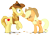 Size: 975x700 | Tagged: safe, artist:dm29, applejack, braeburn, earth pony, pony, duo, hoof in mouth, hoofjack, simple background, transparent background