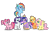 Size: 1971x1224 | Tagged: safe, artist:rainbow15s, derpibooru import, applejack, fluttershy, pinkie pie, rainbow dash, rarity, twilight sparkle, twilight sparkle (alicorn), alicorn, earth pony, pegasus, pony, unicorn, alternate hairstyle, crown, ethereal mane, flower, flower in hair, hair bun, jewelry, mane six, neckerchief, necklace, pearl necklace, ponytail, princess shoes, rainbow power, regalia, simple background, starry mane, transparent background