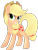 Size: 1024x1337 | Tagged: safe, artist:mite-lime, applejack, earth pony, pony, simple background, solo, transparent background