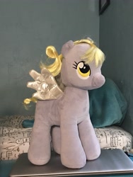 Size: 3024x4032 | Tagged: safe, derpy hooves, pegasus, pony, build-a-bear, plushie, solo