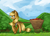 Size: 1280x914 | Tagged: safe, artist:clrb, applejack, earth pony, pony, apple, profile, solo