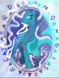 Size: 578x764 | Tagged: safe, artist:feuerwelle, idw, nightmare rarity, rarity, pony, unicorn, female, horn, mare, solo