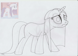 Size: 2339x1702 | Tagged: safe, artist:lazy-turtle, rarity, pony, unicorn, look before you sleep, anatomy, drawing, monochrome, sketch, sketch dump, solo, study, traditional art