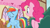 Size: 1920x1080 | Tagged: safe, derpibooru import, screencap, pinkie pie, rainbow dash, earth pony, pegasus, pony, secrets and pies