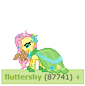 Size: 171x172 | Tagged: safe, fluttershy, pegasus, pony, squirrel, desktop ponies, exploitable meme, meme, mouth hold, solo, tags