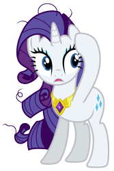 Size: 3002x4500 | Tagged: safe, artist:estories, rarity, pony, unicorn, element of generosity, messy mane, simple background, solo, transparent background, vector