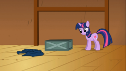 Size: 1366x768 | Tagged: safe, derpibooru import, screencap, twilight sparkle, unicorn twilight, unicorn, the show stoppers, solo