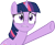 Size: 1118x926 | Tagged: safe, artist:mighty355, derpibooru import, twilight sparkle, lip bite, simple background, solo, transparent background, vector