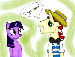 Size: 2171x1651 | Tagged: safe, artist:dmwcool1, derpibooru import, flim, twilight sparkle, pony, unicorn, female, mare