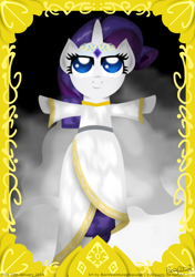 Size: 970x1376 | Tagged: safe, artist:bvsquare, rarity, pony, unicorn, female, horn, mare, solo, white coat