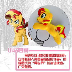 Size: 640x640 | Tagged: safe, sunset shimmer, pony, china, china ponycon, chinese, plushie