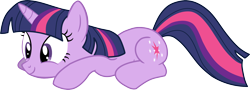 Size: 2152x777 | Tagged: safe, artist:mighty355, derpibooru import, twilight sparkle, pony, unicorn, female, mare, multicolored mane, purple coat, solo