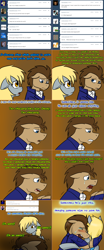 Size: 1562x3758 | Tagged: safe, artist:jitterbugjive, derpy hooves, doctor whooves, pony, ask, clothes, crying, doctor who, hug, lovestruck derpy, suit, tardis, tumblr