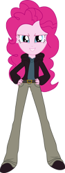 Size: 500x1336 | Tagged: safe, artist:pinkiepiemike, pinkie pie, equestria girls, baneposting, bill wilson, cia (batman)