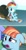 Size: 778x1505 | Tagged: safe, derpibooru import, edit, edited screencap, screencap, rainbow dash, windy whistles, pegasus, pony, newbie dash, parental glideance, comic, cropped, dashabuse, female, filly, filly rainbow dash, mother and child, mother and daughter, parent and child, rainbow trash, sad, screencap comic, younger