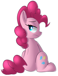 Size: 1237x1600 | Tagged: safe, artist:january3rd, pinkie pie, earth pony, pony, simple background, solo, transparent background