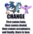 Size: 745x769 | Tagged: safe, derpibooru import, twilight sparkle, twilight sparkle (alicorn), alicorn, alicorn drama, change, charizard, condescension, demotivational, drama, impact font, mega charizard x, not always right, op is a cuck, op is trying to start shit, opinion, pokémon, sonic boom, sonic the hedgehog (series), text