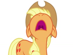 Size: 1024x768 | Tagged: safe, applejack, earth pony, pony, female, looking up, mare, nose in the air, solo