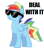 Size: 423x479 | Tagged: safe, artist:j-brony, artist:kayman13, artist:trotsworth, derpibooru import, rainbow blitz, rainbow dash, pegasus, pony, deal with it, glasses, rule 63, simple background, solo, sunglasses, swag, transparent background