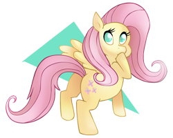 Size: 600x480 | Tagged: safe, artist:duskdaisy, fluttershy, pegasus, pony, female, mare, plot, solo