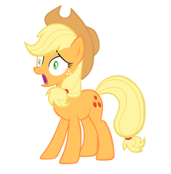 Size: 6891x7000 | Tagged: safe, artist:tardifice, applejack, earth pony, pony, absurd resolution, simple background, solo, transparent background, vector