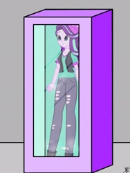 Size: 1536x2048 | Tagged: safe, artist:diegosagiro, starlight glimmer, equestria girls, beanie, case, clothes, doll, figurine, hat, solo, toy